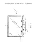 MONITOR ALLOWING POSITION ADJUSTMENT OF AUDIO AND VIDEO RETRIEVING UNITS PROVIDED THEREON diagram and image