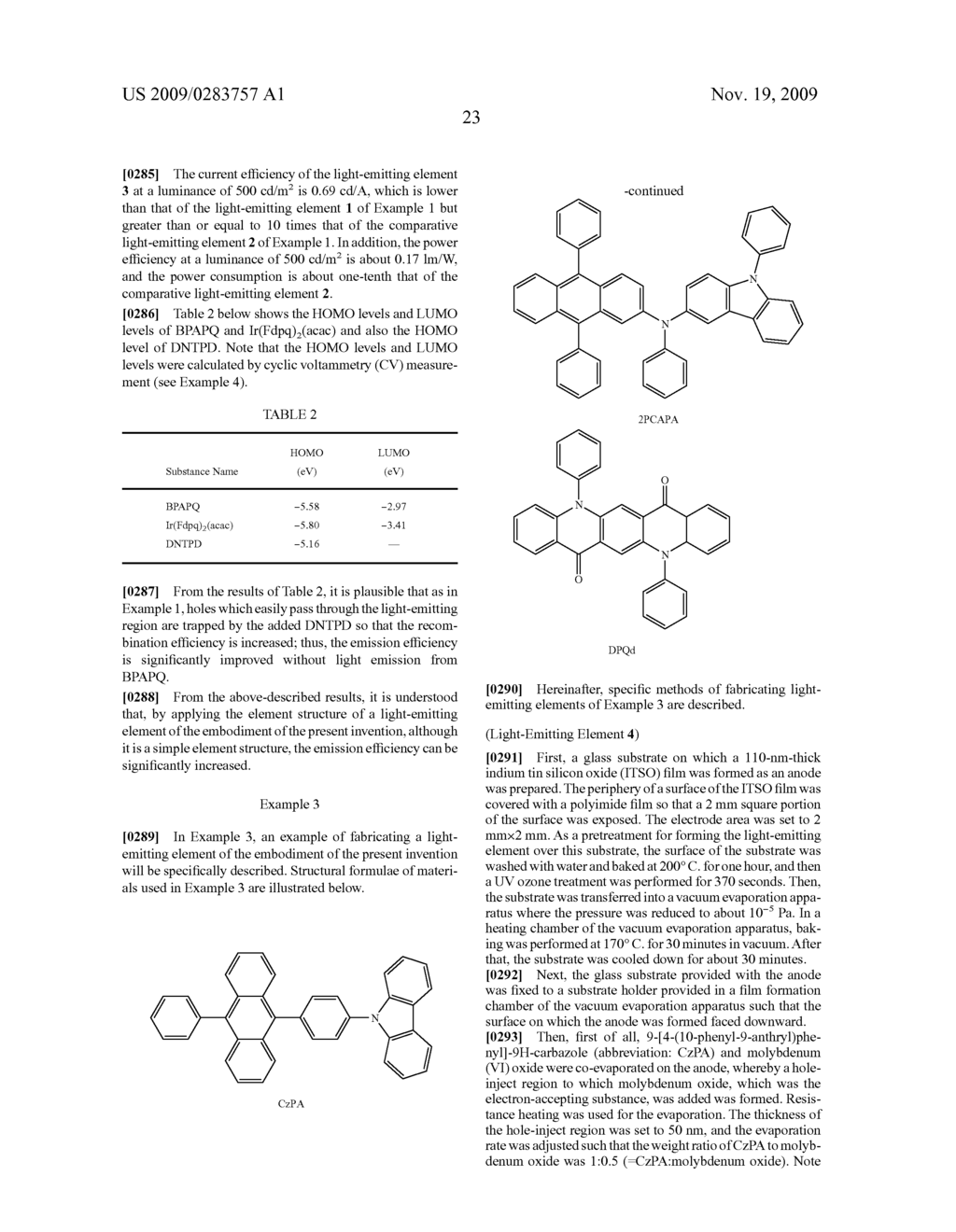 LIGHT-EMITTING ELEMENT, LIGHT-EMITTING DEVICE, AND ELECTRONIC DEVICE - diagram, schematic, and image 73