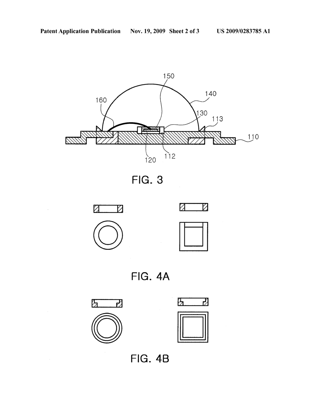 LIGHT EMITTING DIODE PACKAGE - diagram, schematic, and image 03