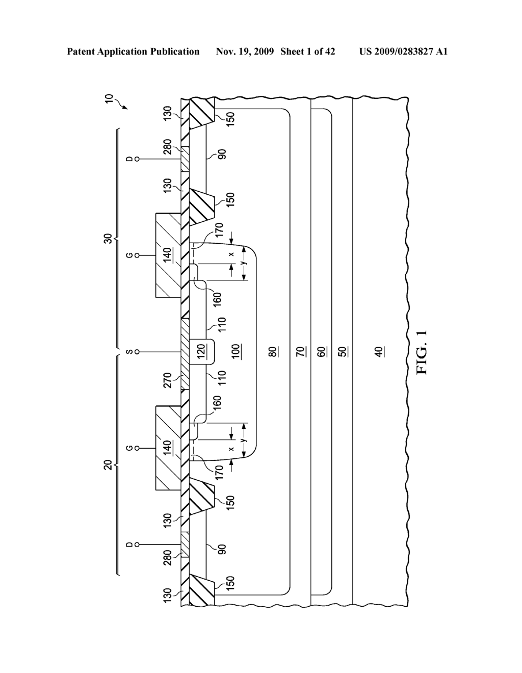 Formation Of A MOSFET Using An Angled Implant - diagram, schematic, and image 02