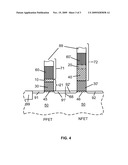 Fabrication of self-aligned CMOS structure diagram and image