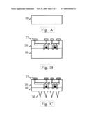 Integration structure of semiconductor circuit and microprobe sensing elements and method for fabricating the same diagram and image