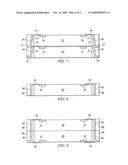 Semiconductor Device and Method of Conforming Conductive Vias Between Insulating Layers in Saw Streets diagram and image