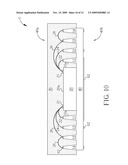 QFN SEMICONDUCTOR PACKAGE AND FABRICATION METHOD THEREOF diagram and image