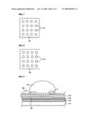 BUMP WITH MULTIPLE VIAS FOR SEMICONDUCTOR PACKAGE AND FABRICATION METHOD THEREOF, AND SEMICONDUCTOR PACKAGE UTILIZING THE SAME diagram and image