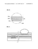 BUMP WITH MULTIPLE VIAS FOR SEMICONDUCTOR PACKAGE AND FABRICATION METHOD THEREOF, AND SEMICONDUCTOR PACKAGE UTILIZING THE SAME diagram and image