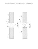 Method of fabricating small dimensioned lens elements and lens arrays using surface tension effects diagram and image