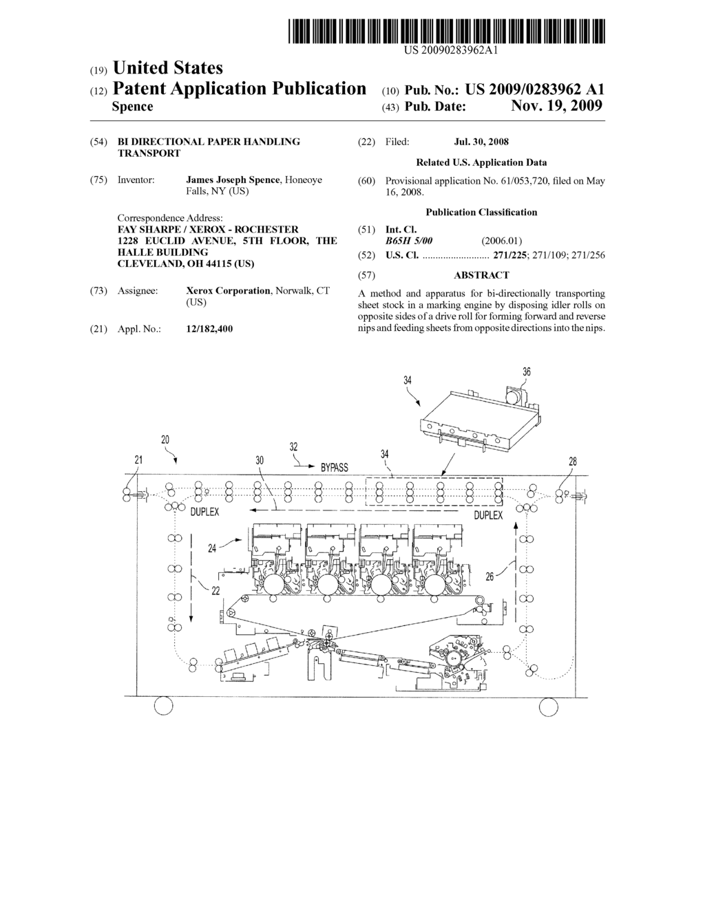 BI DIRECTIONAL PAPER HANDLING TRANSPORT - diagram, schematic, and image 01