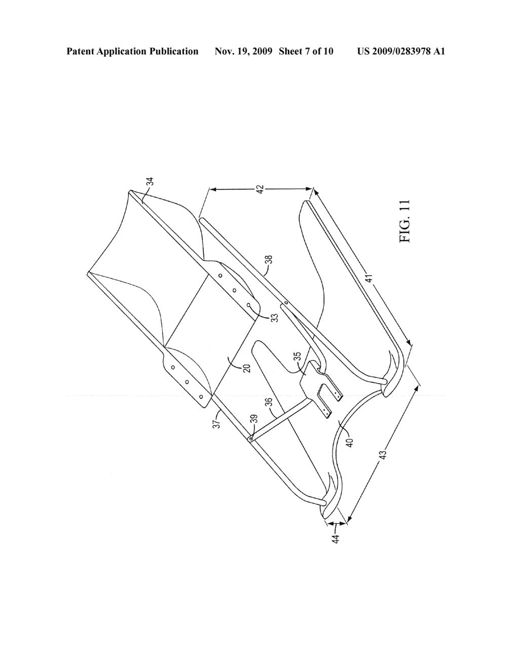 DEVICE FOR TRANSPORTING A TODDLER ACROSS SNOW - diagram, schematic, and image 08