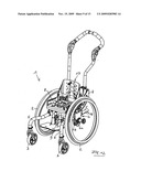 Wheelchair construction diagram and image