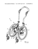 Wheelchair construction diagram and image