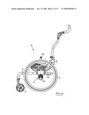 Wheelchair construction diagram and image