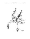 Wheelchair construction diagram and image