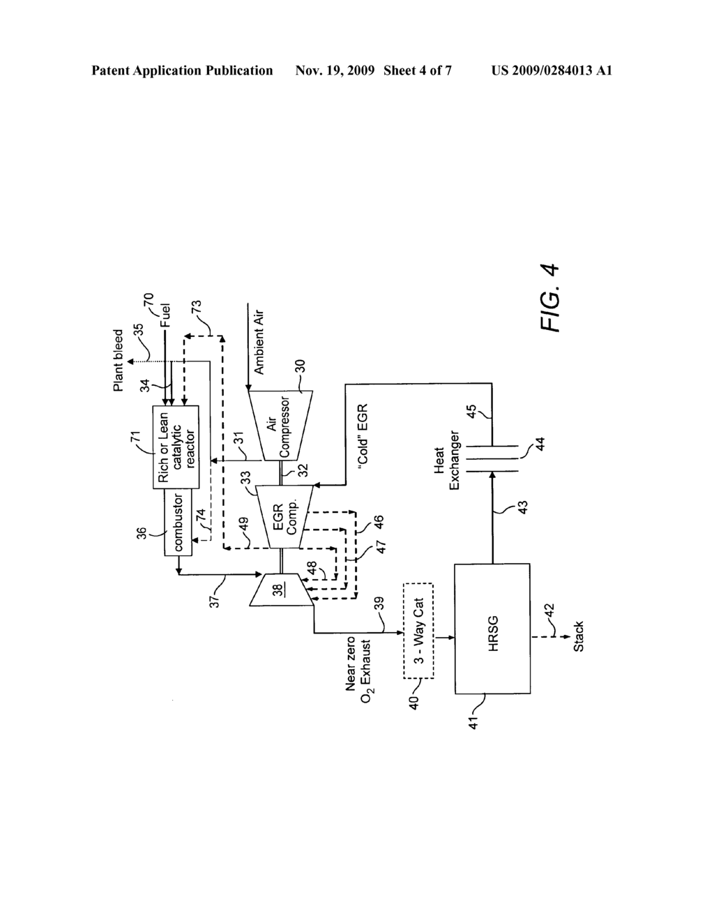 Dry 3-way catalytic reduction of gas turbine NOx - diagram, schematic, and image 05