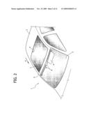 Sunshade device for motor-vehicles, with shape memory actuator diagram and image