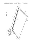 Sunshade device for motor-vehicles, with shape memory actuator diagram and image