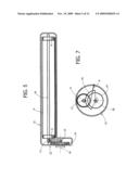 Sunshade device for motor-vehicles, with shape memory actuator diagram and image