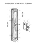 Sunshade device for motor-vehicles, with shape memory actuator diagram and image