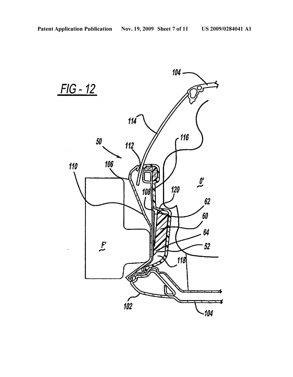 INTEGRAL PELVIC IMPACT ENERGY-ABSORBING PRE-CRUSH PROTECTIVE CONSTRUCTION FOR VEHICLE DOOR - diagram, schematic, and image 08