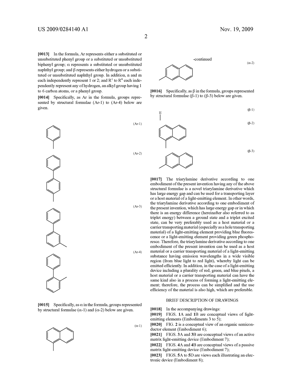 Triarylamine Derivative, Light-Emitting Substance, Light-Emitting Element, Light-Emitting Device, and Electronic Device - diagram, schematic, and image 25