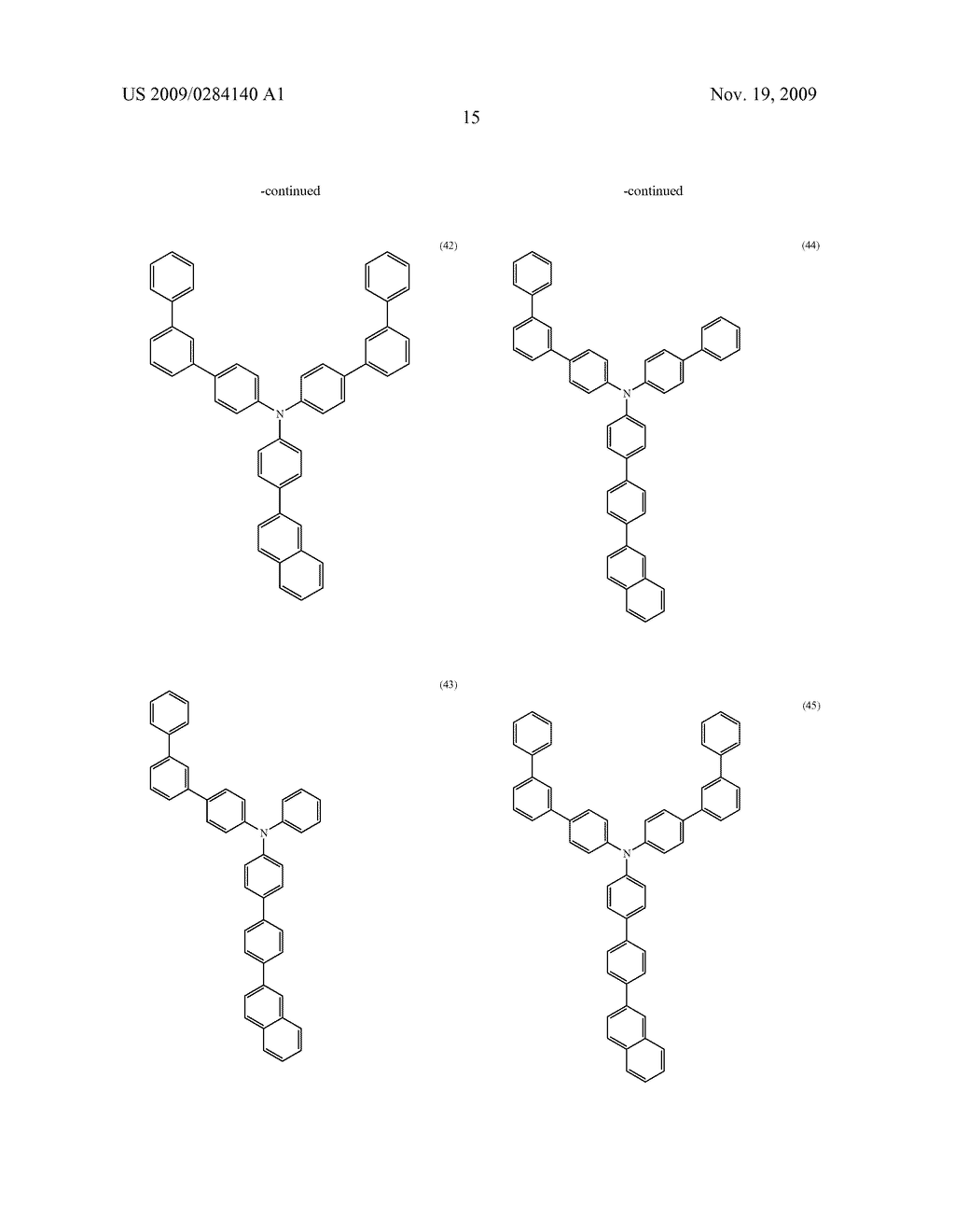 Triarylamine Derivative, Light-Emitting Substance, Light-Emitting Element, Light-Emitting Device, and Electronic Device - diagram, schematic, and image 38