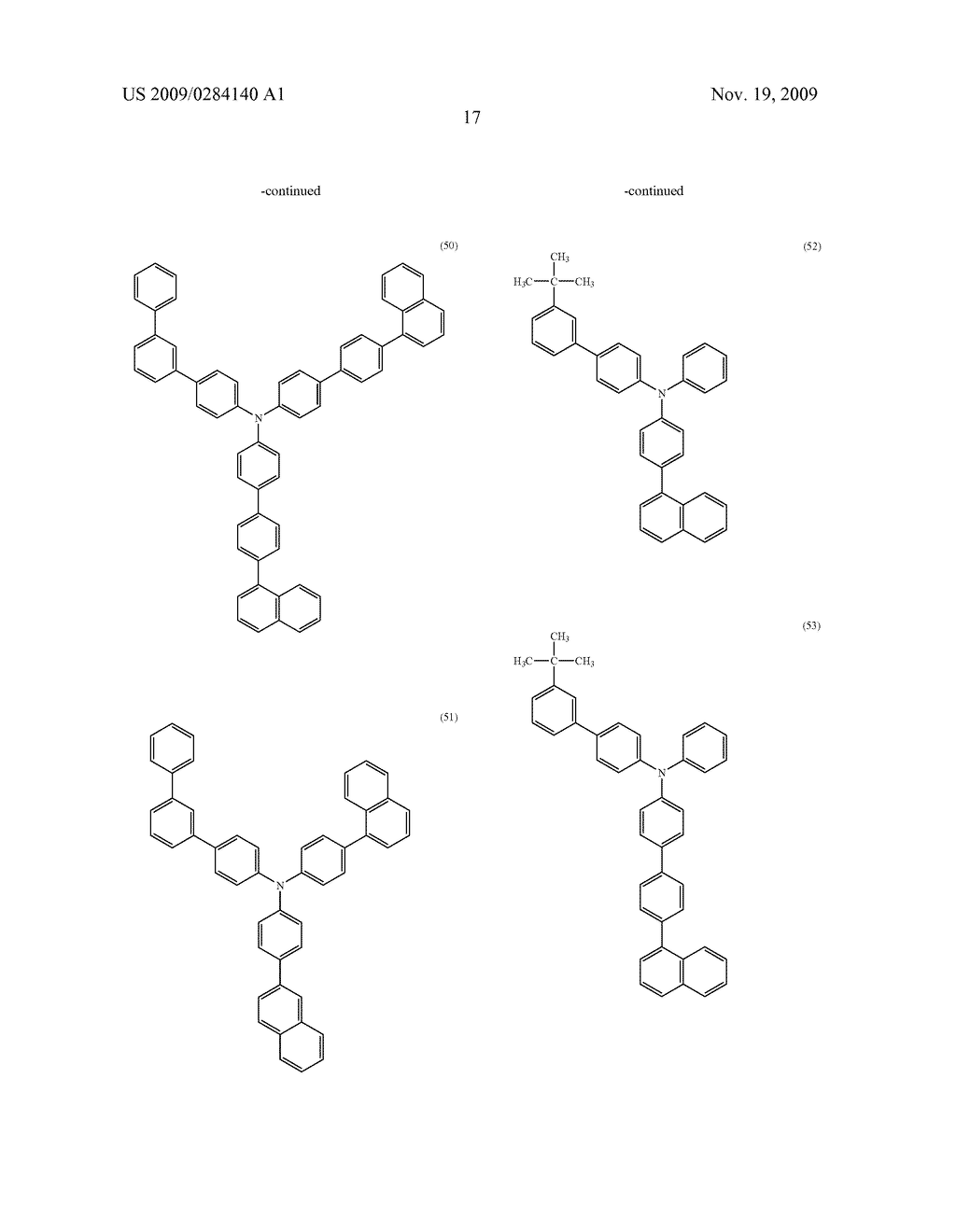 Triarylamine Derivative, Light-Emitting Substance, Light-Emitting Element, Light-Emitting Device, and Electronic Device - diagram, schematic, and image 40