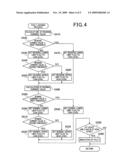 Motor driving device and method for making judgment on state of motor driving device diagram and image