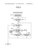 Motor driving device and method for making judgment on state of motor driving device diagram and image