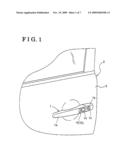 DOOR HANDLE AND LOCKING SYSTEM diagram and image