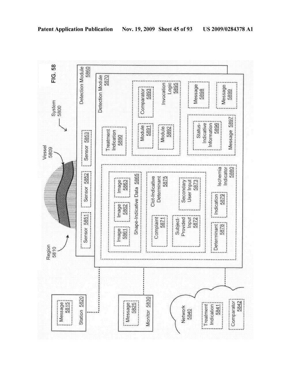 Circulatory monitoring systems and methods - diagram, schematic, and image 46