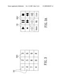 Keypad structure with multi-mode display function diagram and image