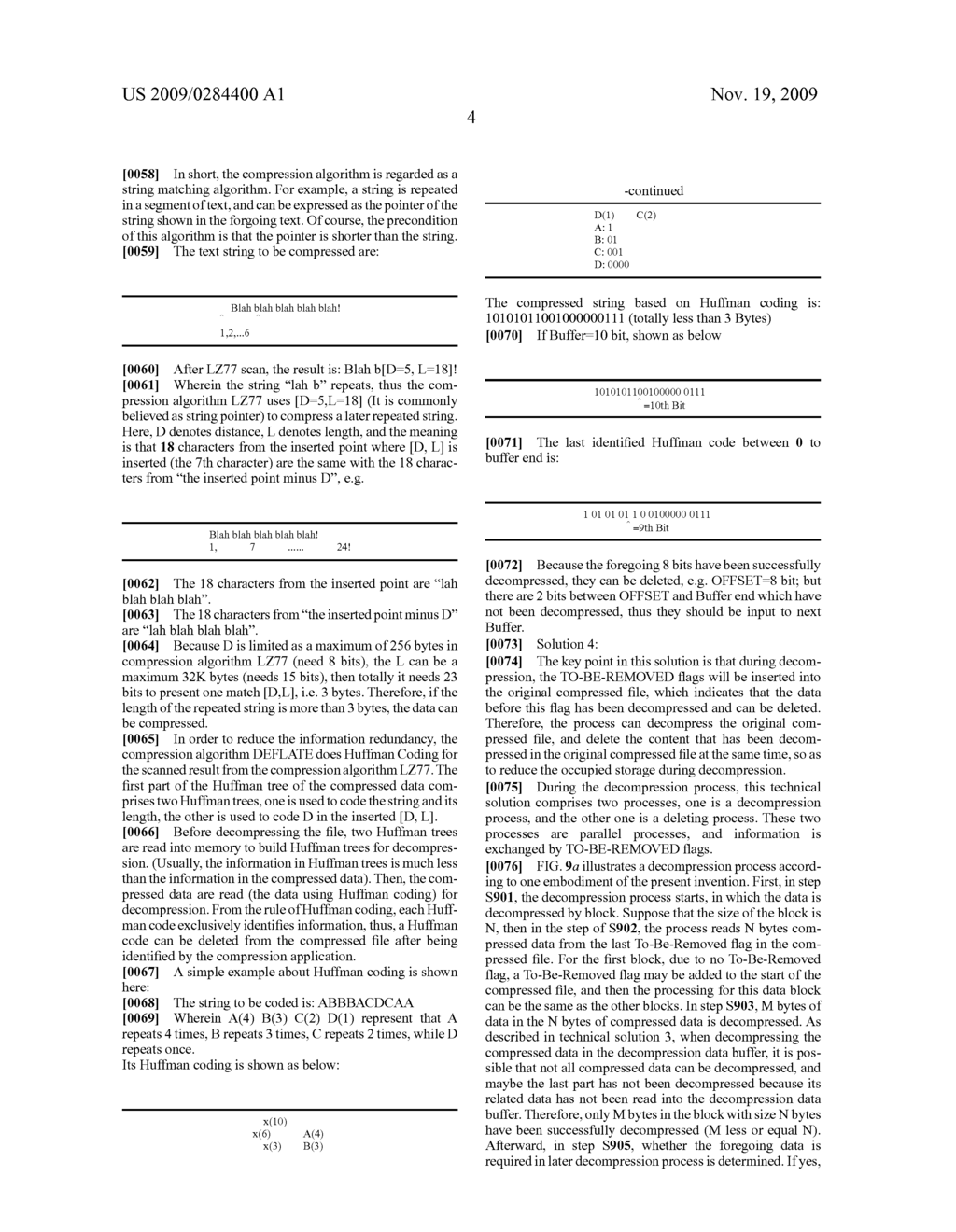 Method and System for Reducing Required Storage During Decompression of a Compressed File - diagram, schematic, and image 12