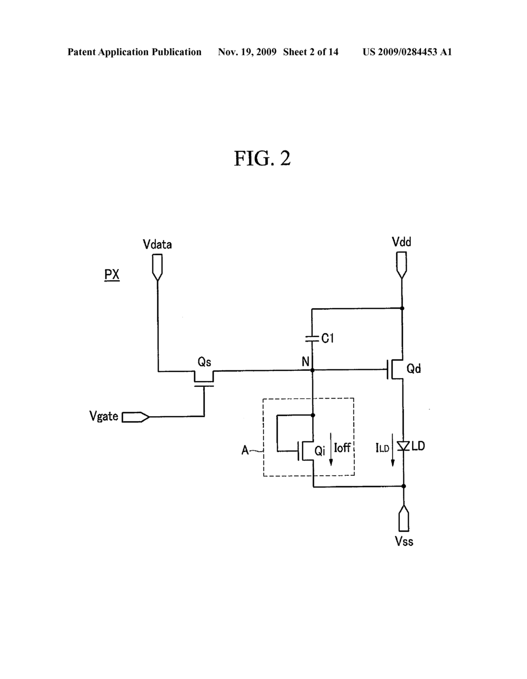 DISPLAY DEVICE AND METHOD OF DRIVING THE SAME - diagram, schematic, and image 03