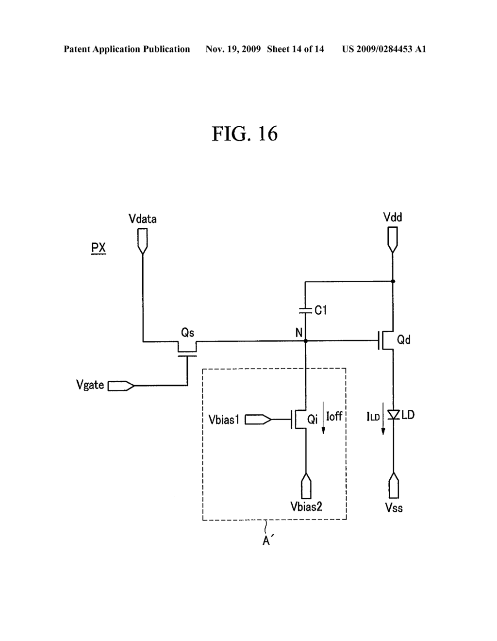 DISPLAY DEVICE AND METHOD OF DRIVING THE SAME - diagram, schematic, and image 15