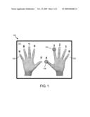 SYSTEM AND APPARATUS FOR A MULTI-POINT TOUCH-SENSITIVE SENSOR USER INTERFACE USING DISTINCT DIGIT IDENTIFICATION diagram and image