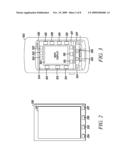 Devices and Methods for a Backlight to Illuminate Both a Main Display and Morphable Keys or Indicators diagram and image