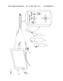 Display control device, display system, and television set diagram and image