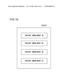 Display control device, display system, and television set diagram and image