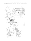 Remote-control door viewer surveillance system diagram and image