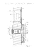 Remote-control door viewer surveillance system diagram and image