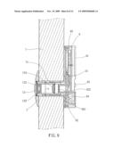 Remote-control door viewer surveillance system diagram and image