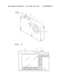 Apparatus and method of blurring background of image in digital image processing device diagram and image