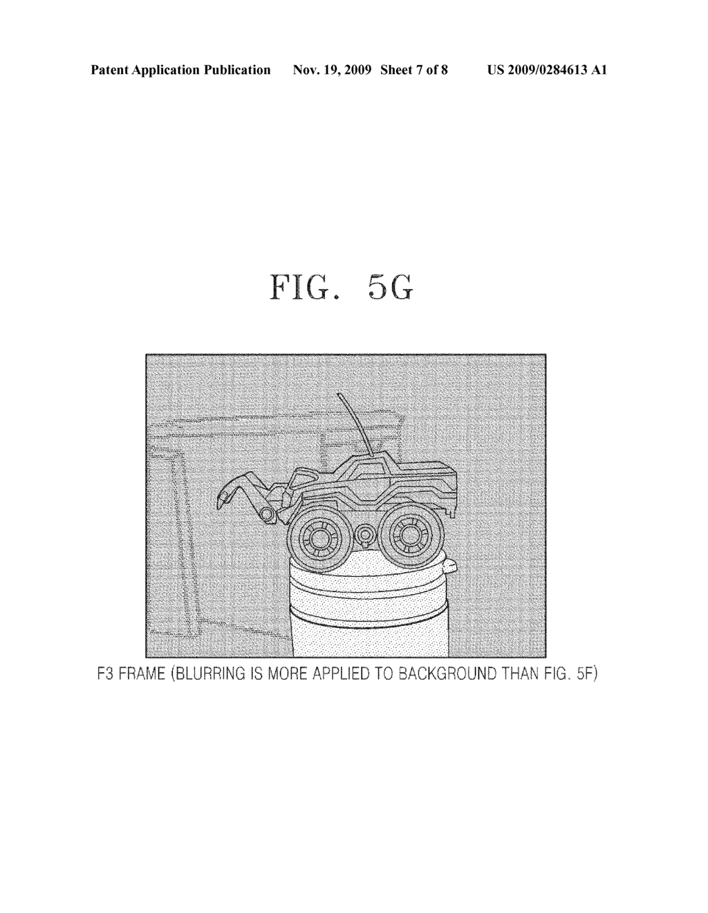 Apparatus and method of blurring background of image in digital image processing device - diagram, schematic, and image 08