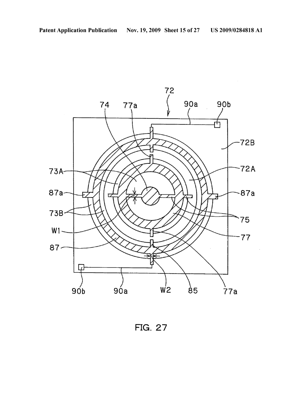 PIEZOELECTRIC MIRROR DEVICE, OPTICAL DEVICE USING THE PIEZOELECTRIC MIRROR DEVICE AND METHOD FOR MANUFACTURING PIEZOELECTRIC MIRROR DEVICE - diagram, schematic, and image 16