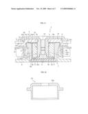 FLUID BEARING DEVICE, METHOD OF MANUFACTURING THE SAME, AND DISK DRIVE DEVICE diagram and image