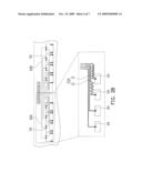 FLAT PANEL DISPLAY AND CHIP BONDING PAD diagram and image