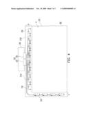 FLAT PANEL DISPLAY AND CHIP BONDING PAD diagram and image