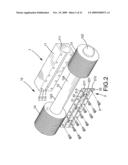 Light-emitting Diode Module with Heat Dissipating Structure and Lamp with Light-emitting Diode Module diagram and image