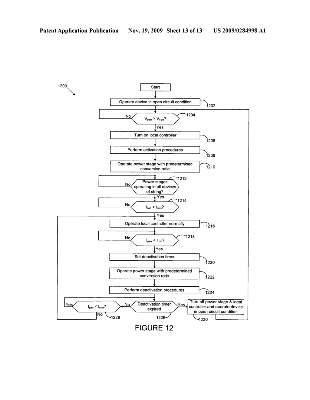 Method and system for providing maximum power point tracking in an energy generating system - diagram, schematic, and image 14