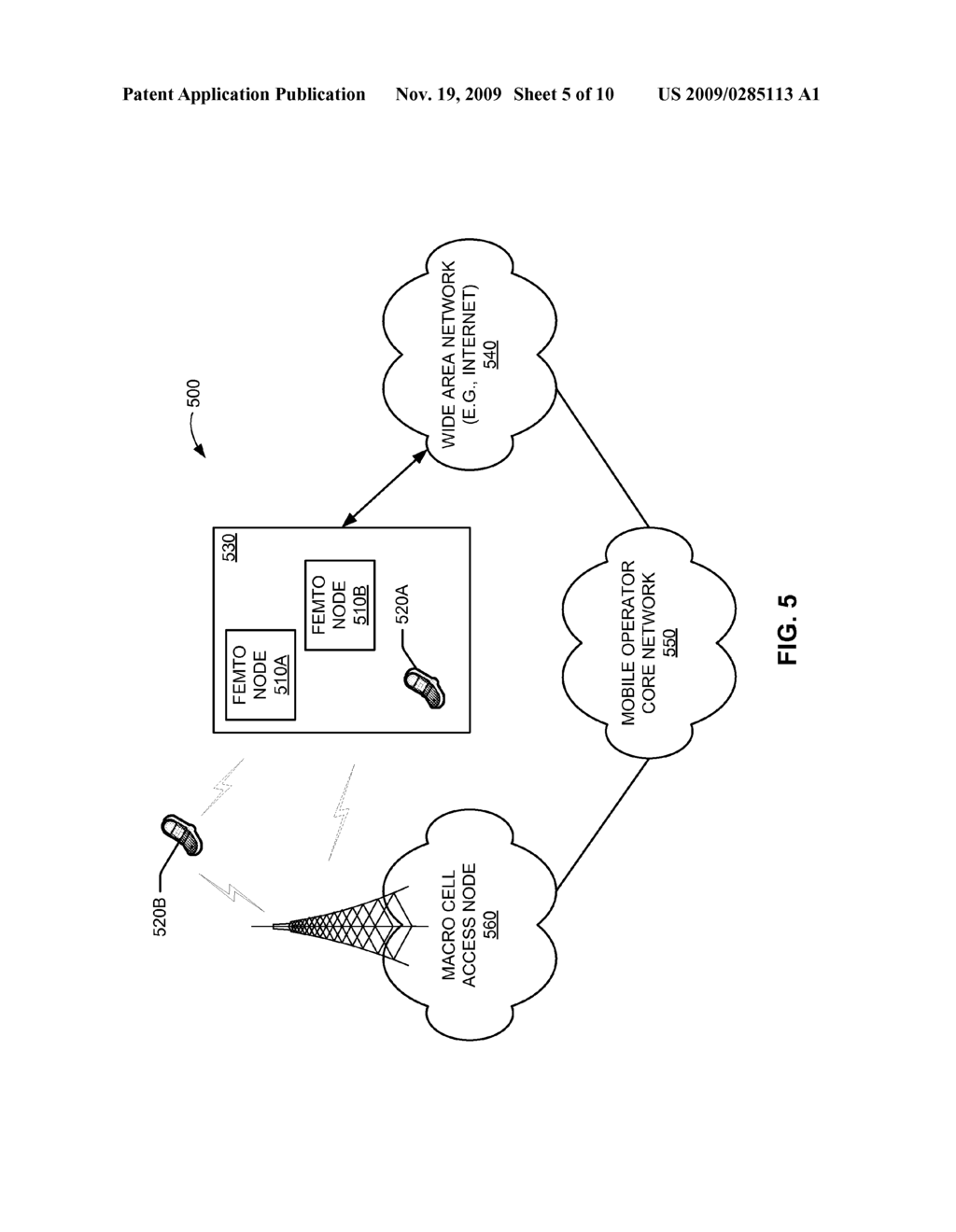 AUTONOMOUS CARRIER SELECTION FOR FEMTOCELLS - diagram, schematic, and image 06